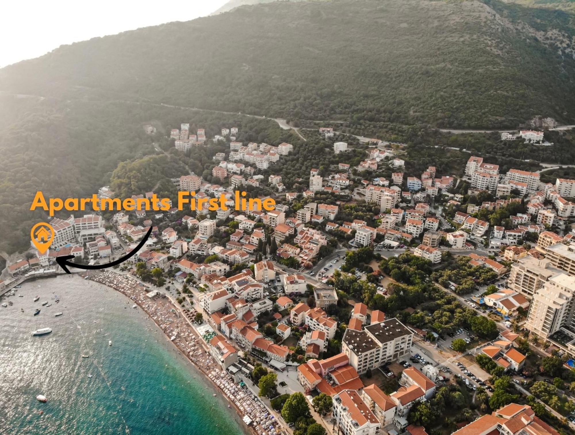 Apartments First Line Петровац Экстерьер фото